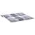 Perne de scaun, carouri gri, 4 buc., 50x50x3 cm, textil Oxford GartenMobel Dekor