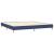 Pat box spring cu saltea, albastru, 200x200 cm, textil GartenMobel Dekor