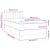 Pat box spring cu saltea, gri deschis, 80x200 cm, textil GartenMobel Dekor