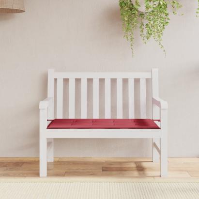 Pernă de bancă de grădină, roșu, 100x50x3 cm, textil oxford GartenMobel Dekor
