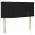 Pat box spring cu saltea, negru, 90x200 cm, textil GartenMobel Dekor
