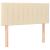 Pat box spring cu saltea, crem, 100x200 cm, textil GartenMobel Dekor
