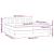 Pat box spring cu saltea, gri taupe, 200x200 cm, textil GartenMobel Dekor