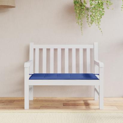 Pernă de bancă de grădină, albastru, 120x50x3 cm, textil oxford GartenMobel Dekor