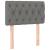 Pat box spring cu saltea, gri închis, 80x200 cm, textil GartenMobel Dekor
