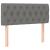 Pat box spring cu saltea, gri închis, 90x190 cm, textil GartenMobel Dekor