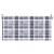 Pernă bancă de grădină, gri carouri, 120x50x3 cm, textil Oxford GartenMobel Dekor