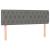 Pat box spring cu saltea, gri închis, 140x190 cm, textil GartenMobel Dekor
