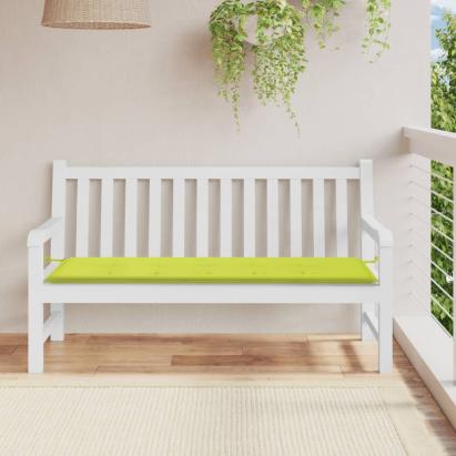 Pernă de bancă de grădină, verde, 150x50x3 cm, textil oxford GartenMobel Dekor