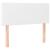 Pat box spring cu saltea, alb, 120x200 cm, piele ecologică GartenMobel Dekor