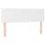 Pat box spring cu saltea, alb, 140x200 cm, piele ecologică GartenMobel Dekor