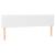 Pat box spring cu saltea, alb, 180x200 cm, piele ecologică GartenMobel Dekor
