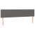 Pat box spring cu saltea, gri, 200x200 cm, piele ecologică GartenMobel Dekor