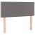 Pat box spring cu saltea, gri, 90x190 cm, piele ecologică GartenMobel Dekor