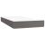 Pat box spring cu saltea, gri, 90x200 cm, piele ecologică GartenMobel Dekor