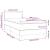 Pat box spring cu saltea, negru, 100x200 cm, piele ecologică GartenMobel Dekor