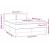 Pat box spring cu saltea, negru, 140x190 cm, piele ecologică GartenMobel Dekor