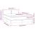 Pat box spring cu saltea, gri, 140x200 cm, piele ecologică GartenMobel Dekor