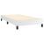 Pat box spring cu saltea, alb, 90x200 cm, piele ecologică GartenMobel Dekor