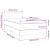 Pat box spring cu saltea, negru, 100x200 cm, piele ecologică GartenMobel Dekor