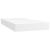 Pat box spring cu saltea, alb, 100x200 cm, piele ecologică GartenMobel Dekor