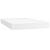 Pat box spring cu saltea, alb, 120x200 cm, piele ecologică GartenMobel Dekor