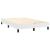 Pat box spring cu saltea, alb, 120x200 cm, piele ecologică GartenMobel Dekor