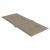 Perne scaun spătar înalt 6 buc., gri taupe, 120x50x3 cm, textil GartenMobel Dekor
