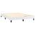 Pat box spring cu saltea, alb, 140x200 cm, piele ecologică GartenMobel Dekor