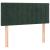 Pat box spring cu saltea, verde închis, 100x200 cm, catifea GartenMobel Dekor