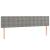 Pat box spring cu saltea, gri deschis, 200x200 cm, catifea GartenMobel Dekor