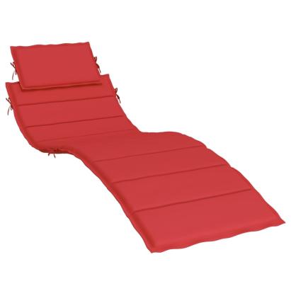 Pernă de șezlong, roșu, 186x58x3 cm, textil oxford GartenMobel Dekor