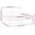 Pat box spring cu saltea, gri deschis, 200x200 cm, textil GartenMobel Dekor