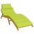 Pernă de șezlong, verde aprins, 186x58x3 cm, textil oxford GartenMobel Dekor