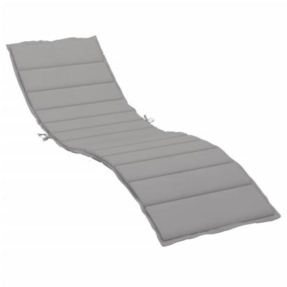 Pernă de șezlong, gri, 200x50x3 cm, textil oxford GartenMobel Dekor