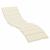 Pernă de șezlong, crem, 200x50x3 cm, textil oxford GartenMobel Dekor