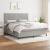 Pat continental, gri deschis, 180x200 cm, material textil GartenMobel Dekor