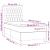Pat box spring cu saltea, gri deschis, 90x190 cm, textil GartenMobel Dekor