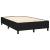 Pat box spring cu saltea, negru, 120x200 cm, textil GartenMobel Dekor