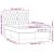 Pat box spring cu saltea, albastru, 140x200 cm, textil GartenMobel Dekor