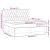 Pat box spring cu saltea, negru, 160x200 cm, textil GartenMobel Dekor