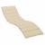 Pernă de șezlong, bej, 200x60x3 cm, textil oxford GartenMobel Dekor