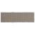 Pernă de șezlong, gri taupe, 200x60x3 cm, textil oxford GartenMobel Dekor