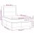 Pat box spring cu saltea, albastru, 120x200 cm, textil GartenMobel Dekor