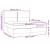 Pat box spring cu saltea, crem, 200x200 cm, textil GartenMobel Dekor