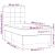 Pat box spring cu saltea, negru, 80x200 cm, textil GartenMobel Dekor