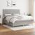 Pat continental, gri deschis, 180x200 cm, material textil GartenMobel Dekor