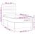 Pat box spring cu saltea, gri deschis, 100x200 cm, textil GartenMobel Dekor