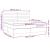 Pat box spring cu saltea, gri deschis, 200x200 cm, textil GartenMobel Dekor