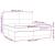 Pat box spring cu saltea, negru, 200x200 cm, piele ecologică GartenMobel Dekor